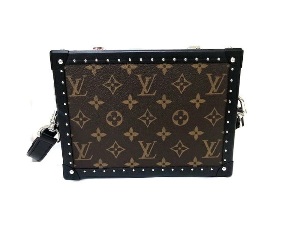 LOUIS VUITTON Shoulder Bag Mono Macassar Brown